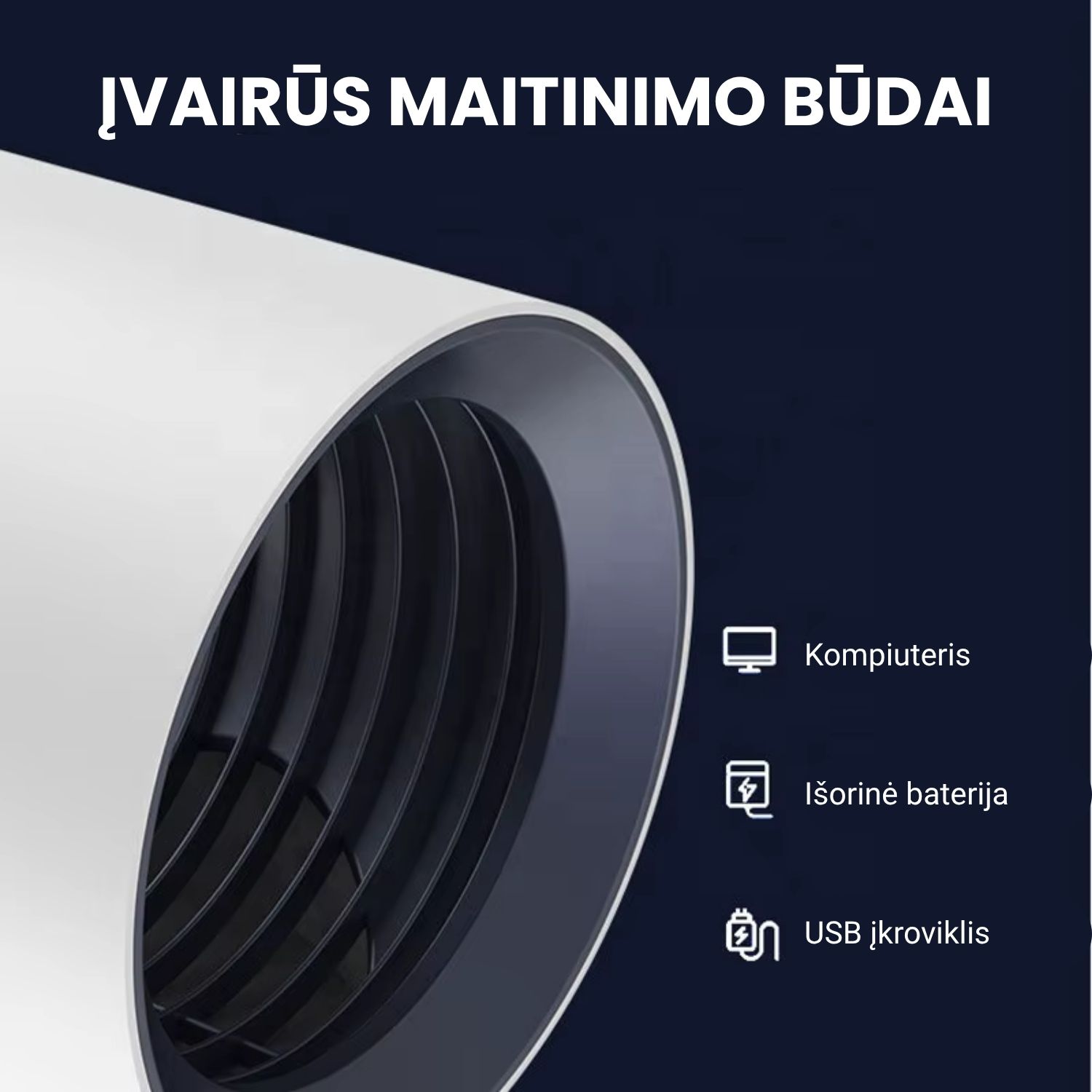 Uodų gaudyklė FIT27 – USB jungtis patogiam maitinimui